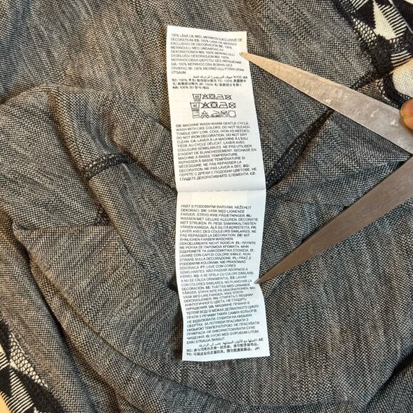 Smartwool‎ Aztec Outdoor Hiking Wool Thermal Long Sleeve Base Layer Shirt Men XL - Picture 7 of 11